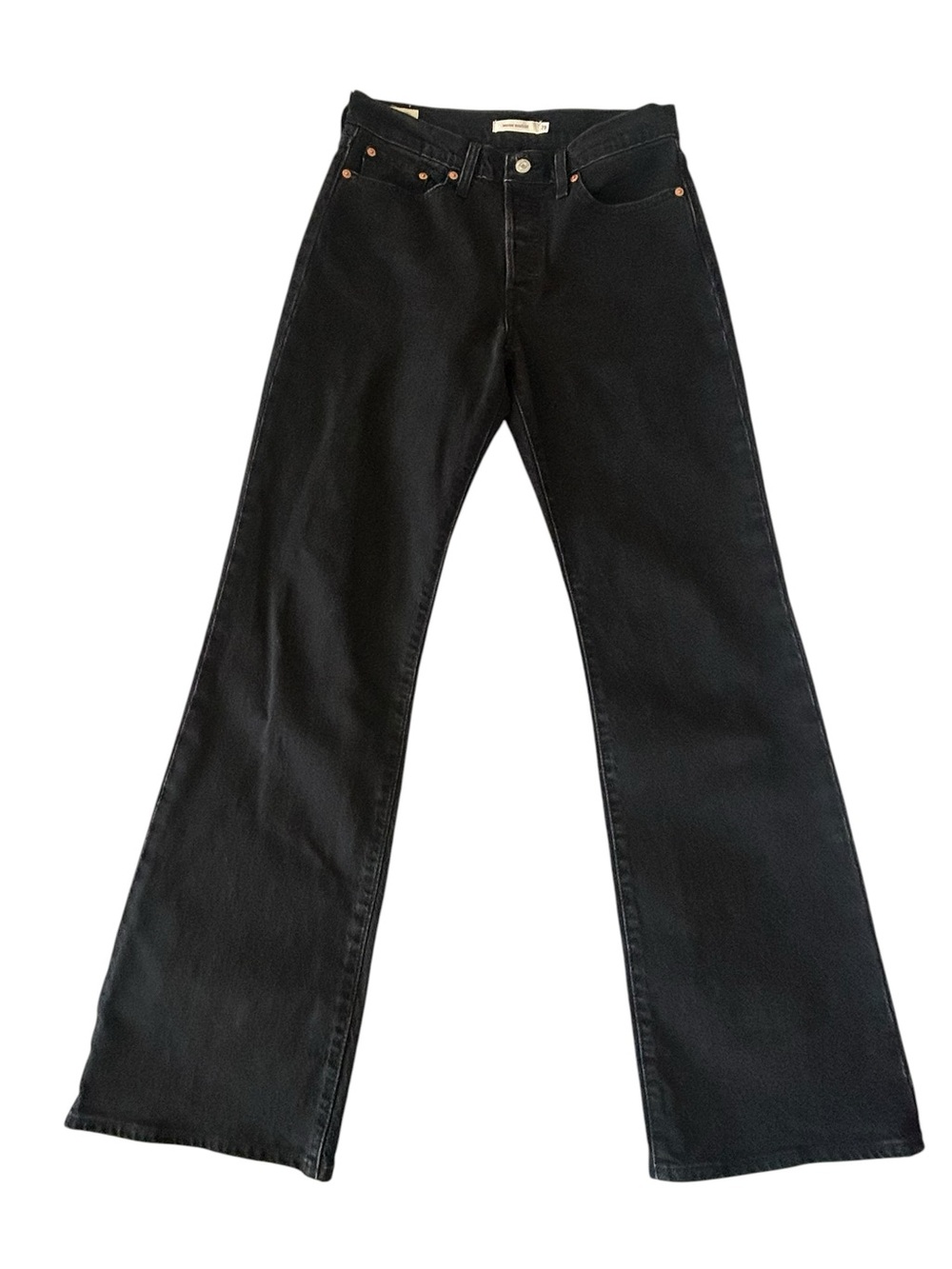 Leviās Wedgie Bootcut Classic Black Womenās Jeans Size 29 EUC